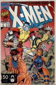 X-Men #1 Colossus and Gambit Cover (1991) X-Men [Key Issue]