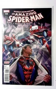The Amazing Spider-Man #8 (2016) Marvel Comics 1st Print Comic Book