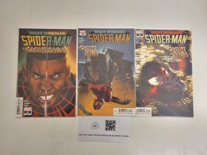 3 Miles Morales Spider-Man Marvel Comic Books #27 28 29 14 TJ43
