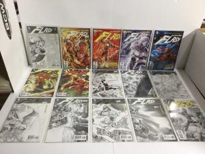 Flash 0 1 5-28 31-35 37 38 40-47 49 51 52 Variant Lot Near Mint New 52.   IK