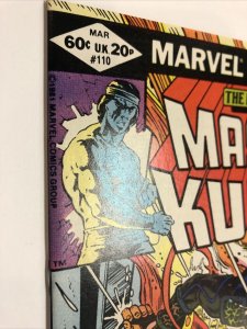 Master Of Kung Fu (1982) # 110 (NM-) 1st App Ghost Maker | MCU Disney+