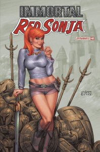 Immortal Red Sonja #2 2022 Linsner Cover C Dynamite H15