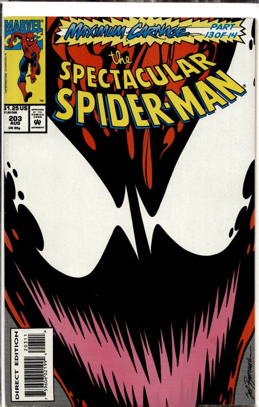 The Spectacular Spider-Man #203 (1993) Spider-Man