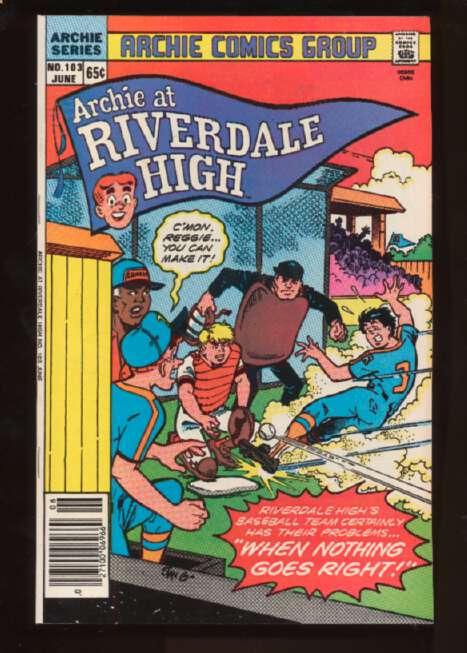 Archie at Riverdale High #103, NM- (Actual scan)