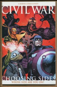 Civil War #1-4 & Choosing Sides 2006 (Grade 9.2 OB All)