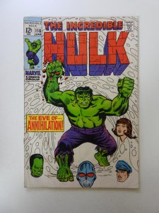 The Incredible Hulk #116 (1969) VG condition