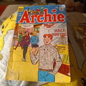 ARCHIE #190 mlj Series Comics 1969 Betty and Veronica Jughead silver age classic