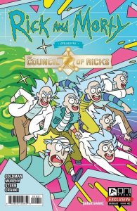 Rick and Morty Presents: The Council of Ricks Cover E (2020)