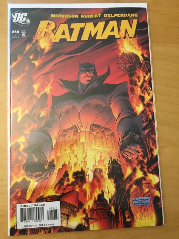 BATMAN 666 , NM+ (9.4 - 9.6) LIMTED SERIES 1ST PRINT, 1ST DAMIAN WAYNE AS BATMAN