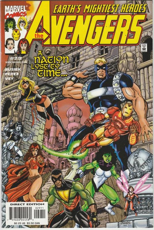 5 The Avengers Marvel Comic Books # 23 24 25 26 29 Scarlet Witch Vision AH7