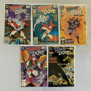 Hawk and Dove set from:#1-5 DC 2nd Series 5 different books 6.0 FN (1988)