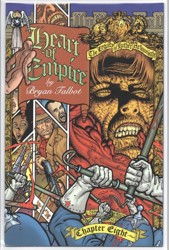 HEART OF EMPIRE 1-9 DARK HORSE COMIC SET COMPLETE LUTHER BRYAN TALBOT