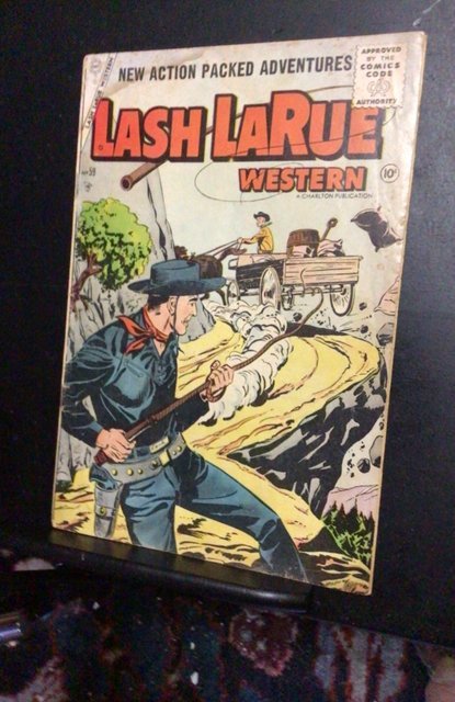 Lash Larue Western #59 affordable grade. VG Wow