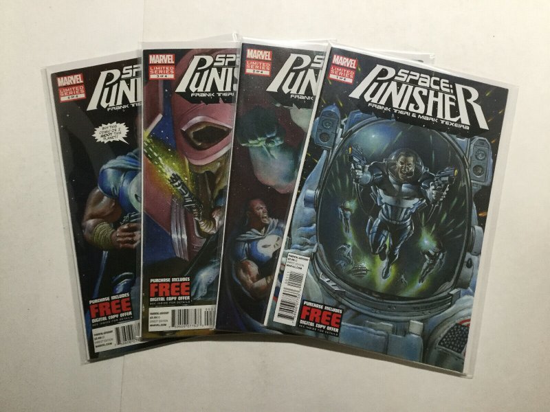 Space Punisher 1-4 1 2 3 4 Limited Series Lot Run Set Near Mint- Nm- 9.2 Marvel