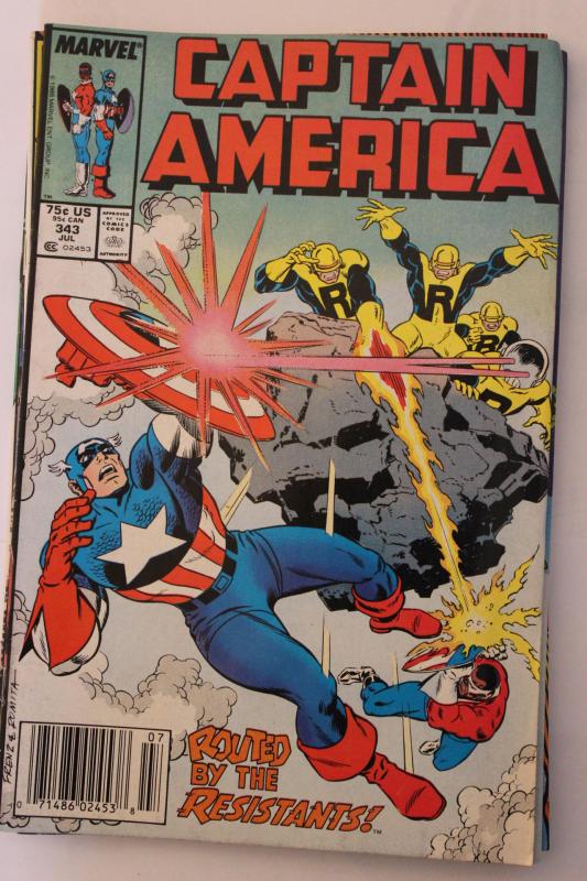 Captain America 343 VF