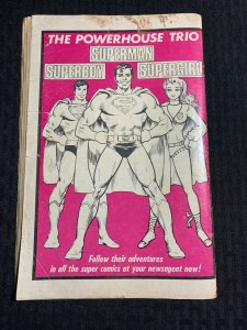 Vintage GIANT SUPERMAN ALBUM Planet Comics #26 GD 2.0 Batman  Hawkman
