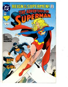 9 The Adventures of Superman DC Comics # 499 500 501 502 503 504 505 506 507 CB6