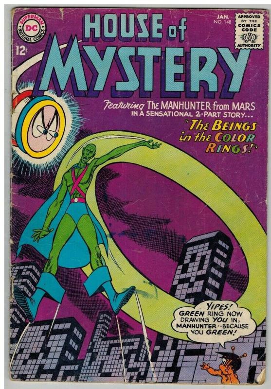 HOUSE OF MYSTERY 148 FR-G January 1965