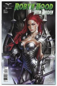 Robyn Hood Iron Maiden #2 Cvr C Burns (Zenescope, 2021) NM