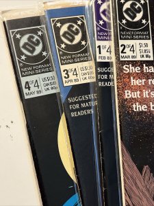 CATWOMAN  1984 1st Mini Series #1-4 Complete Set Full Run DC (1989) 