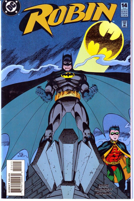 Robin(vol. 1) # 1,8-9,14,56,100 Knight's End, Troika, and Batman's New Costume !