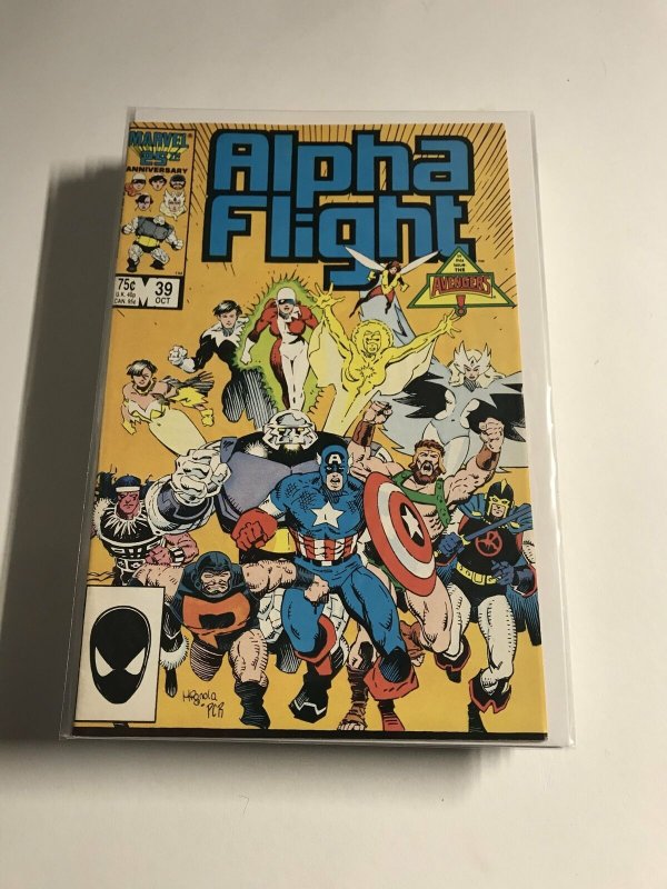 Alpha Flight #39 (1986)NM5B14 Near Mint NM