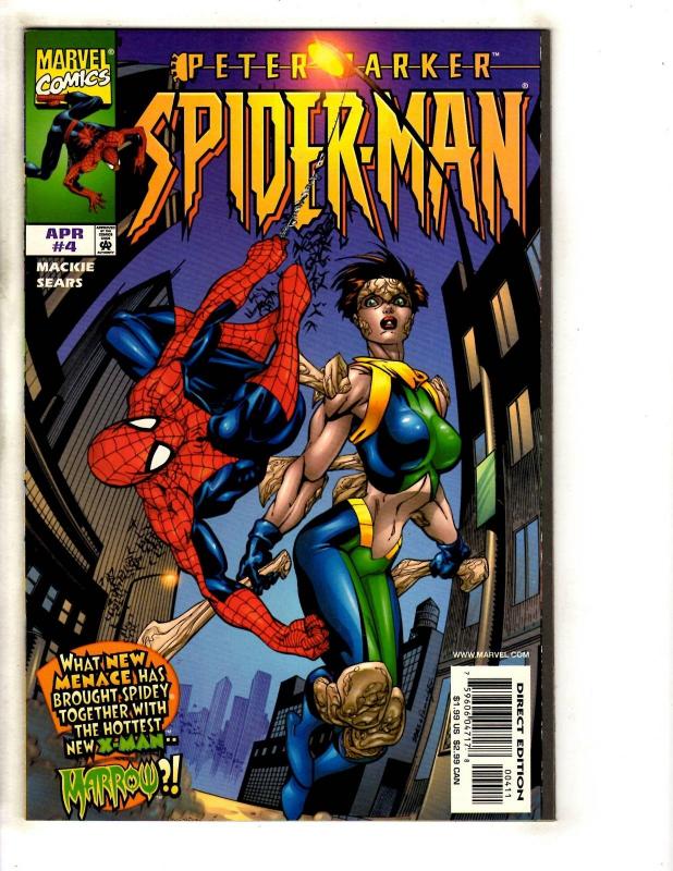 10 Peter Parker Spider-Man Marvel Comics # 1 2 3 4 5 6 7 8 9 10 Venom CR52