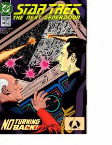 Lot Of 2 DC Comic Books Doom Patrol #6 and Star Trek #48 Batman  ON3