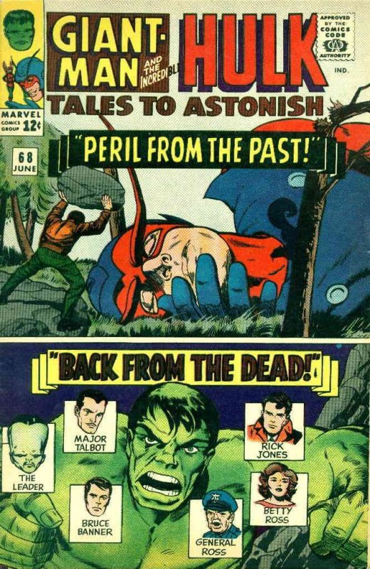 Tales to Astonish (Vol. 1) #68 VG ; Marvel | low grade comic Hulk Giant-Man