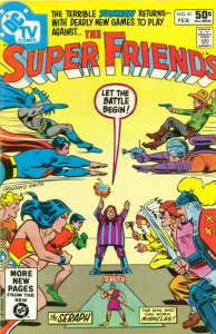 Super Friends #41 FN ; DC | All Ages Toyman Seraph