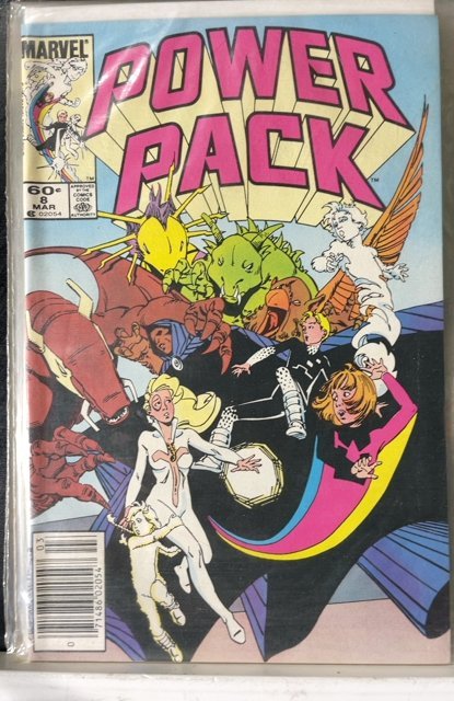 Power Pack #8 Newsstand Edition (1985)