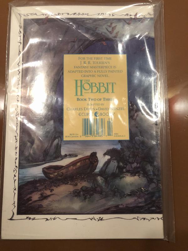 The Hobbit graphic novel 1989 Book 2 and 3 of 3