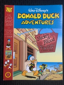 DONALD DUCK ADVENTURES Carl Barks Library #1 SC Gladstone SEALED w/ Card