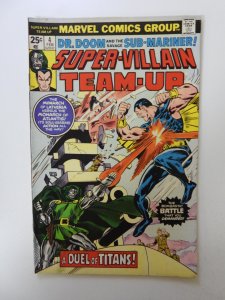 Super-Villain Team-Up #4 (1976) VF- condition MVS intact