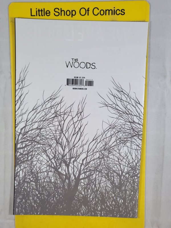 The Woods #1 Matthew Woodson 1:10 Variant 2014 Boom! Studios Optioned