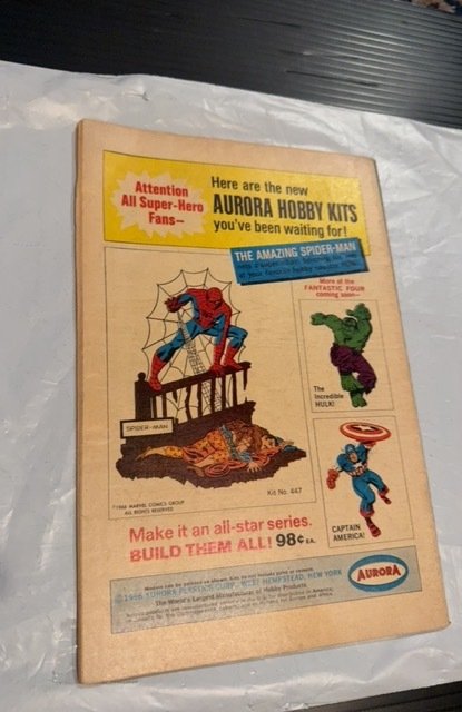 Fantastic Four #60 (1967) The peril and the power FF vs Dr Doom see descrip