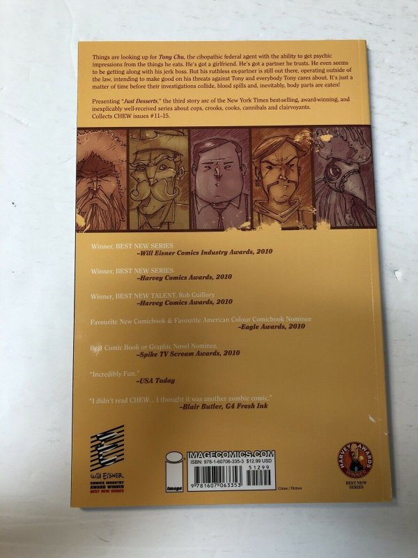 Chew Vol.3 Just Desserts TPB(2010) (NM), John Layman