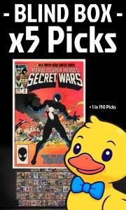 Blind Box - x5 Picks | 1:150 Each Pick at Marvel Super Heroes Secret Wars #8 ...