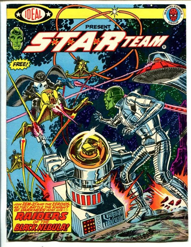 Star　Team　Nebula-FN+　Severin-Black　#1　Cockrum-Marie　1977-Marvel-Bruce　HipComic　Comic　Books　Silver　Age