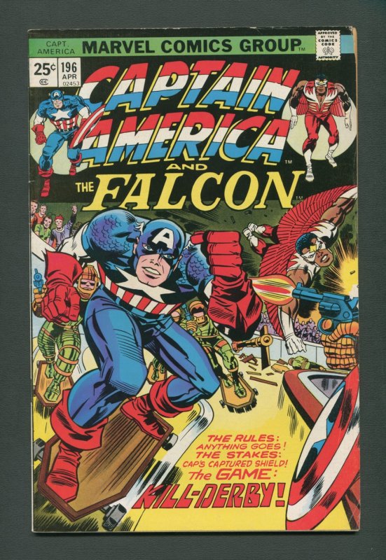 Captain America #196 ( 7.0 FN/VFN   /  April 1976)