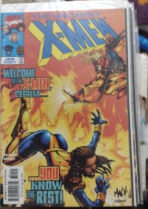 UNCANNY X-MEN #351  1998 MARVEL DISNEY  cecilia reyes joins team  key