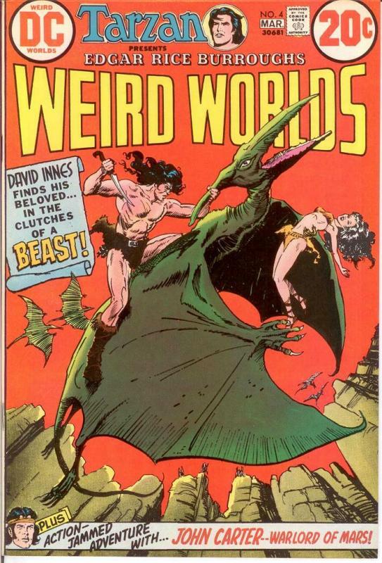 WEIRD WORLDS 4 VF-NM March 1973 Kaluta, Anderson, Wrig