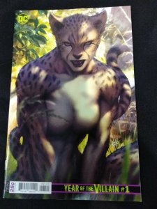 Year of the Villain #1 Artgerm Variant 1:100 Cheetah Cover DC Comics 2019