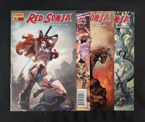 Red Sonja 4PC- Sonja Goes East, Monster Isle, One More Day, Vacant Shell (9.2ob)