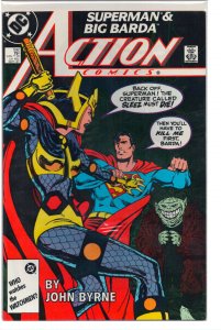 Action Comics #592 (1987) Big Barda