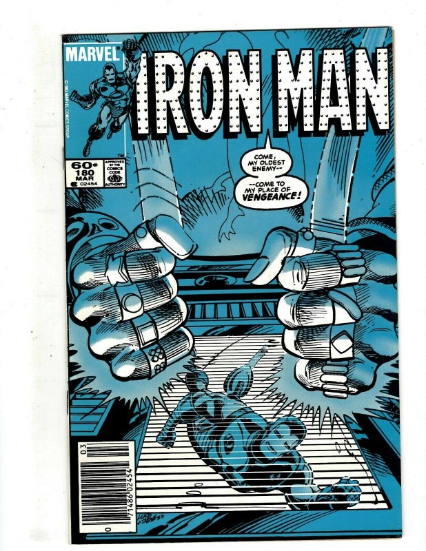 10 Iron Man Marvel Comics # 180 183 184 185 186 187 188 189 190 191 Stark J451