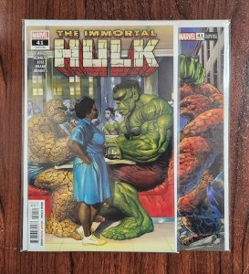 Immortal Hulk 2PC #41 - Alex Ross + Joe Bennett Covers (9.2ob) 2020