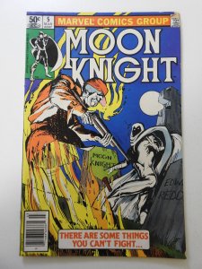 Moon Knight #5 (1981) GD/VG Condition rusty staples