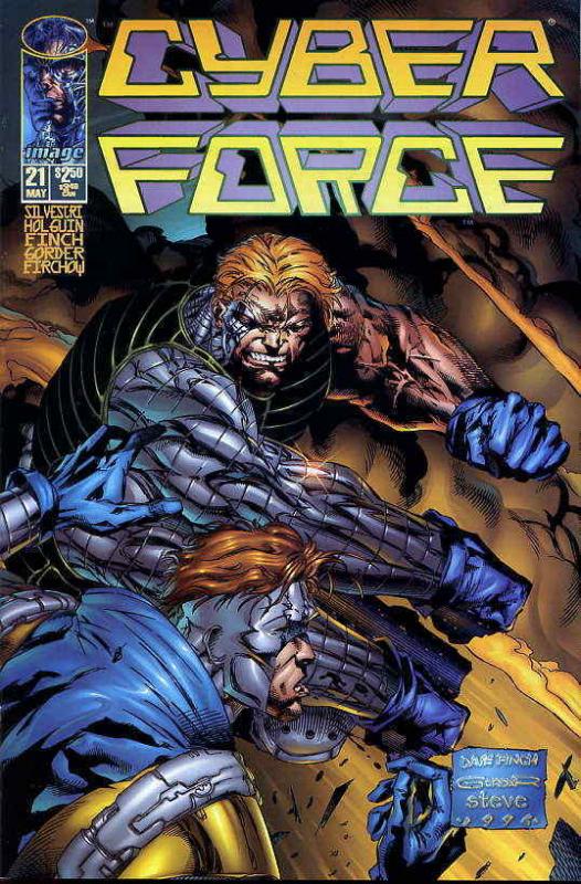 Cyberforce (Vol. 2) #21 VF/NM; Image | save on shipping - details inside