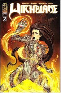Witchblade #1 2024 Deegan Puchkors SCC Exclusive Signed W/COA Image Comics EB204